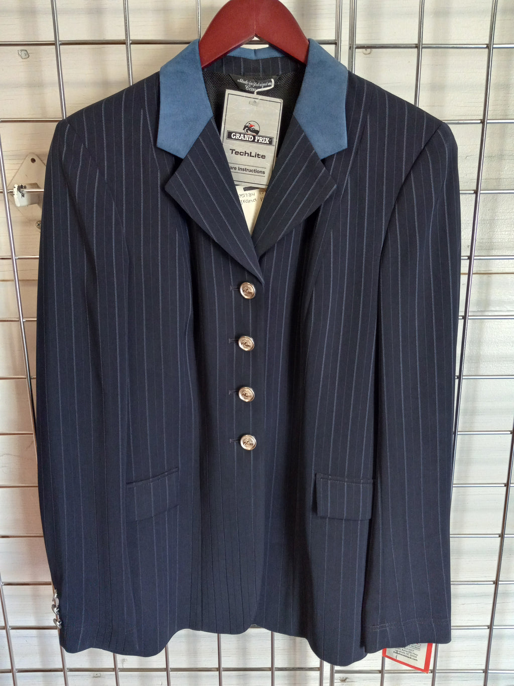12-Tall Grand Prix Navy Hunt Coat