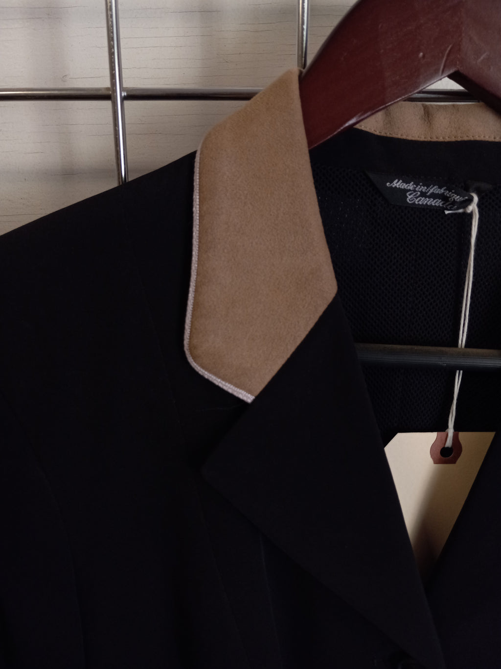 12-Tall Grand Prix Black Hunt Coat