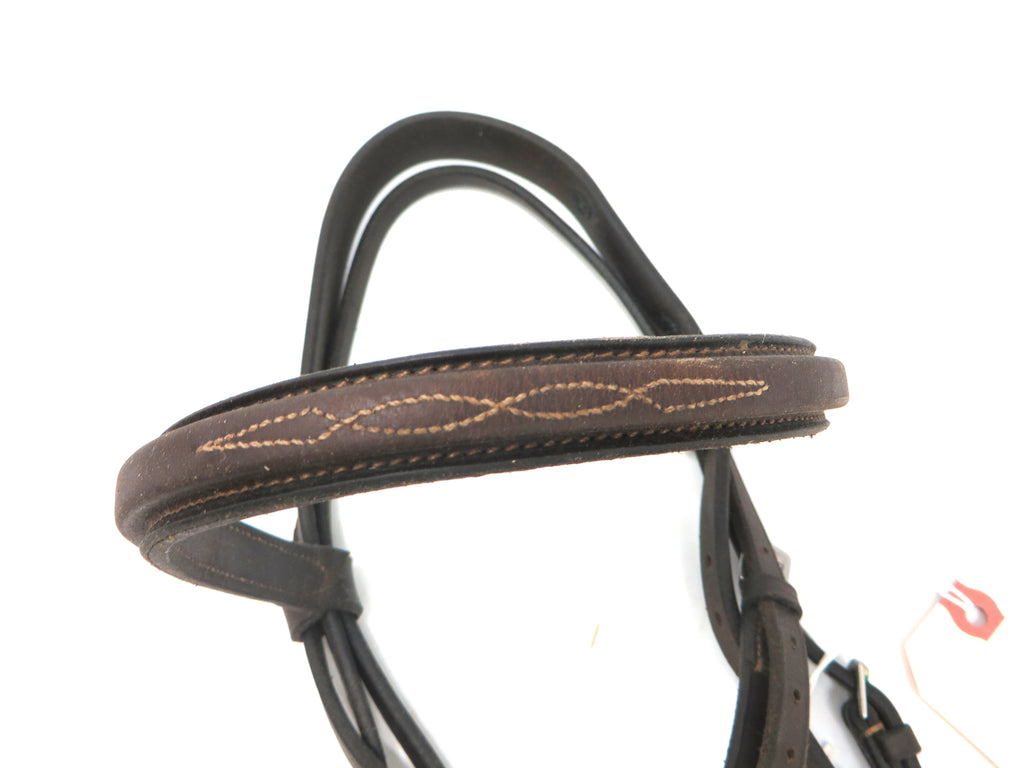 Brown Tack Noseband Bridle