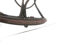 Brown Tack Noseband Bridle