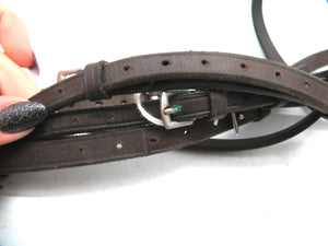 Brown Tack Noseband Bridle
