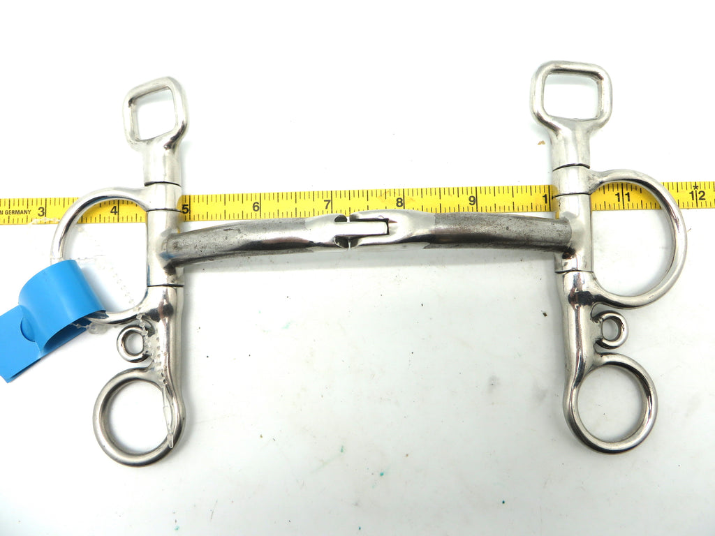 5" Hinged Sweet Iron Pelham