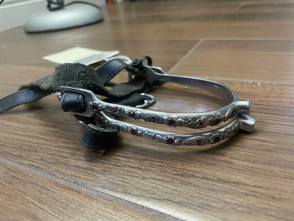 0.25" Engraved Spurs