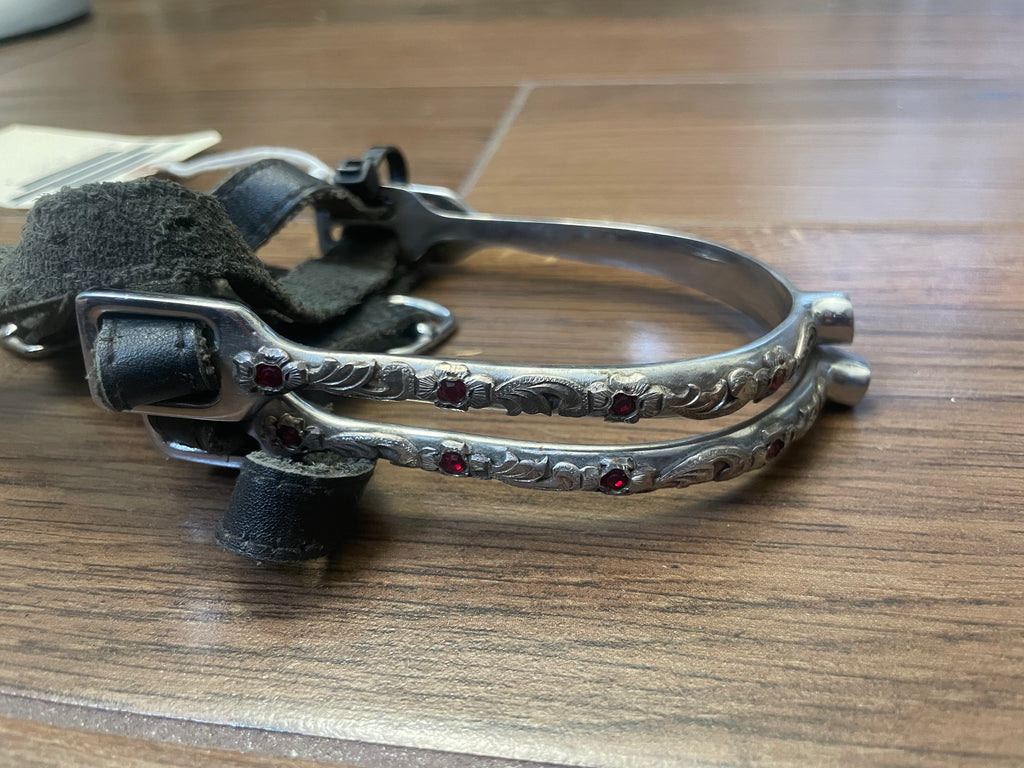 0.25" Engraved Spurs
