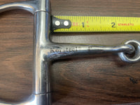 4" D Ring Snaffle