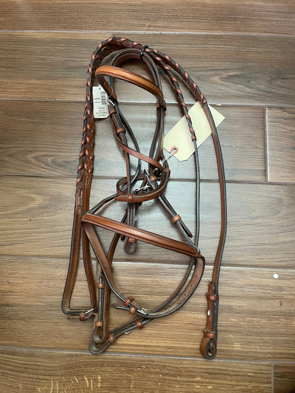 Cob Size Plain Raised Bridle