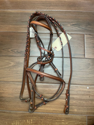 Cob Size Plain Raised Bridle