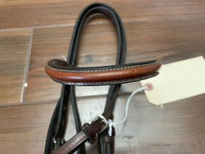 Large Full / Small Oversize Plain Raised Bridle