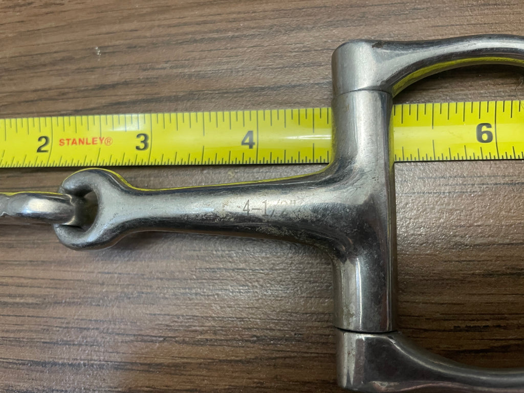 4.5" D Ring Snaffle