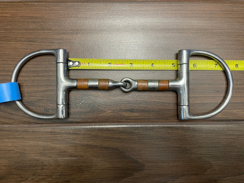5" Copper Roller D Ring