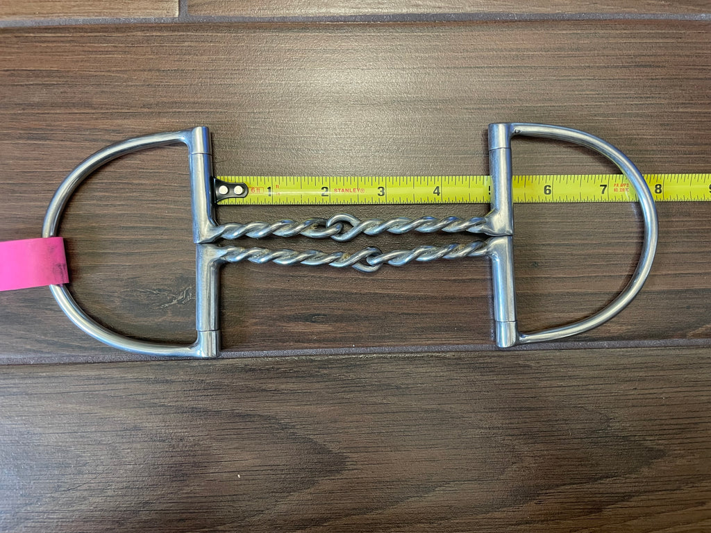4.75" Double Twisted Wire D Ring