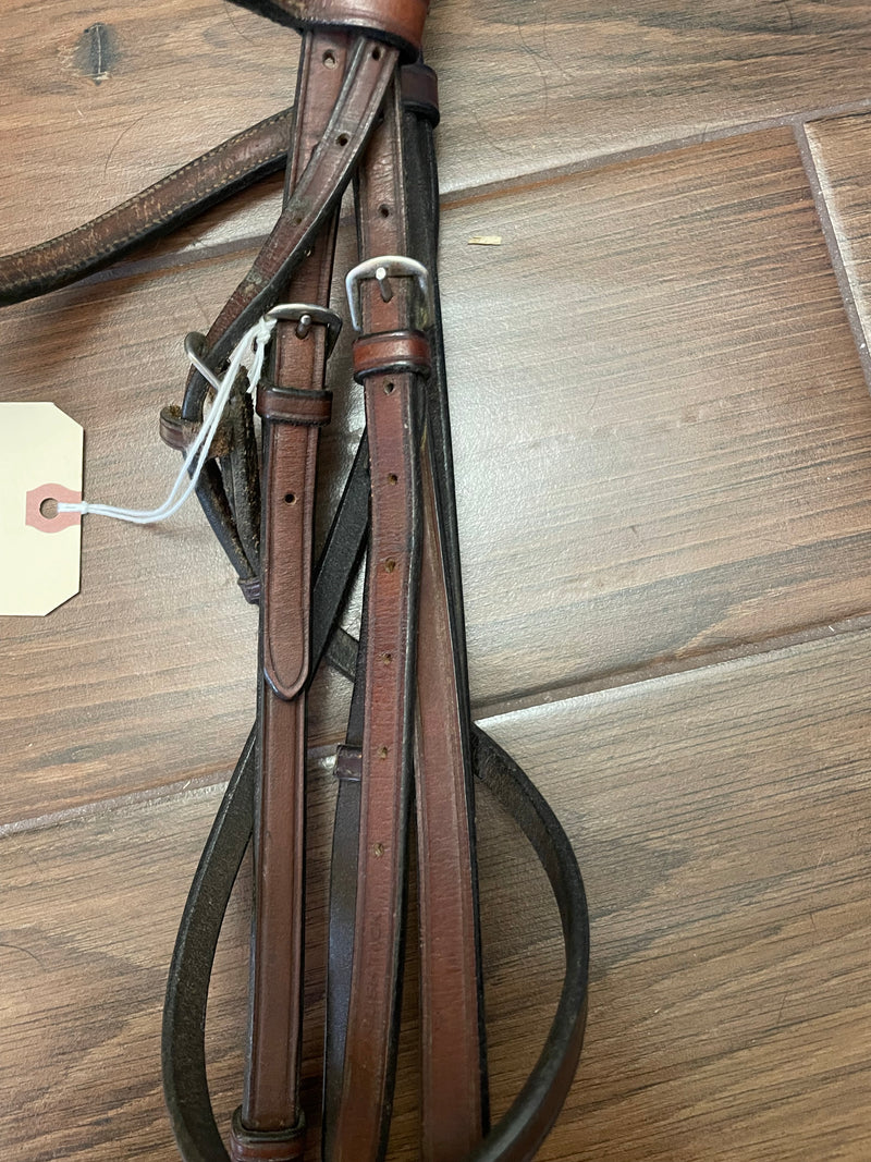 Large Full / Small Oversize Plain Raised Bridle