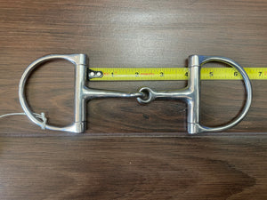 4" D Ring Snaffle