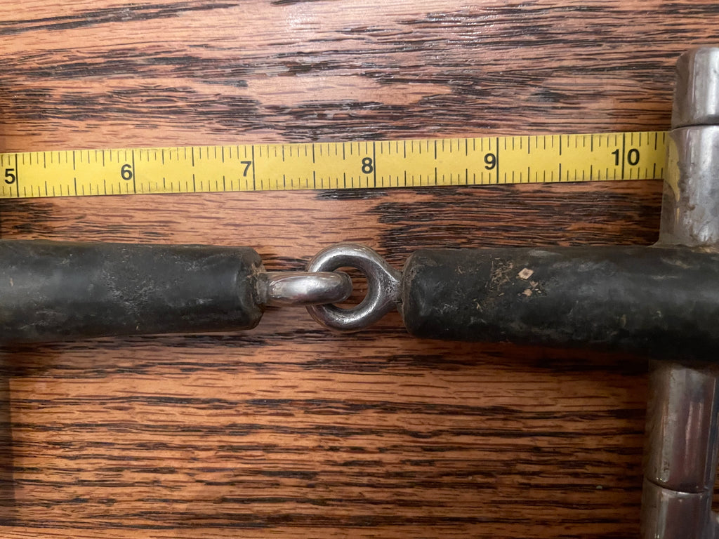 5” Rubber D Ring Snaffle
