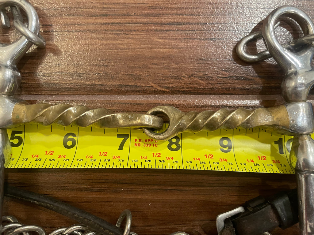 5" Brass Corkscrew Pelham