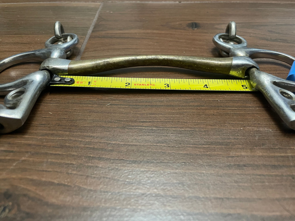 5" Brass Ported Pelham
