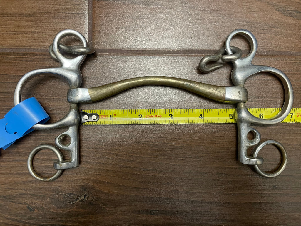 5" Brass Ported Pelham