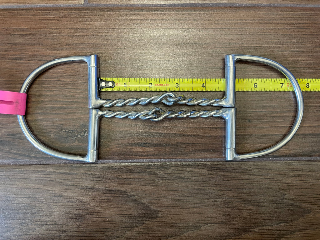 4.75" Double Twisted Wire D Ring