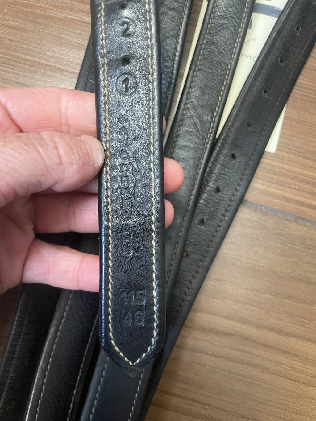 46" Schockemohle Stirrup Leathers